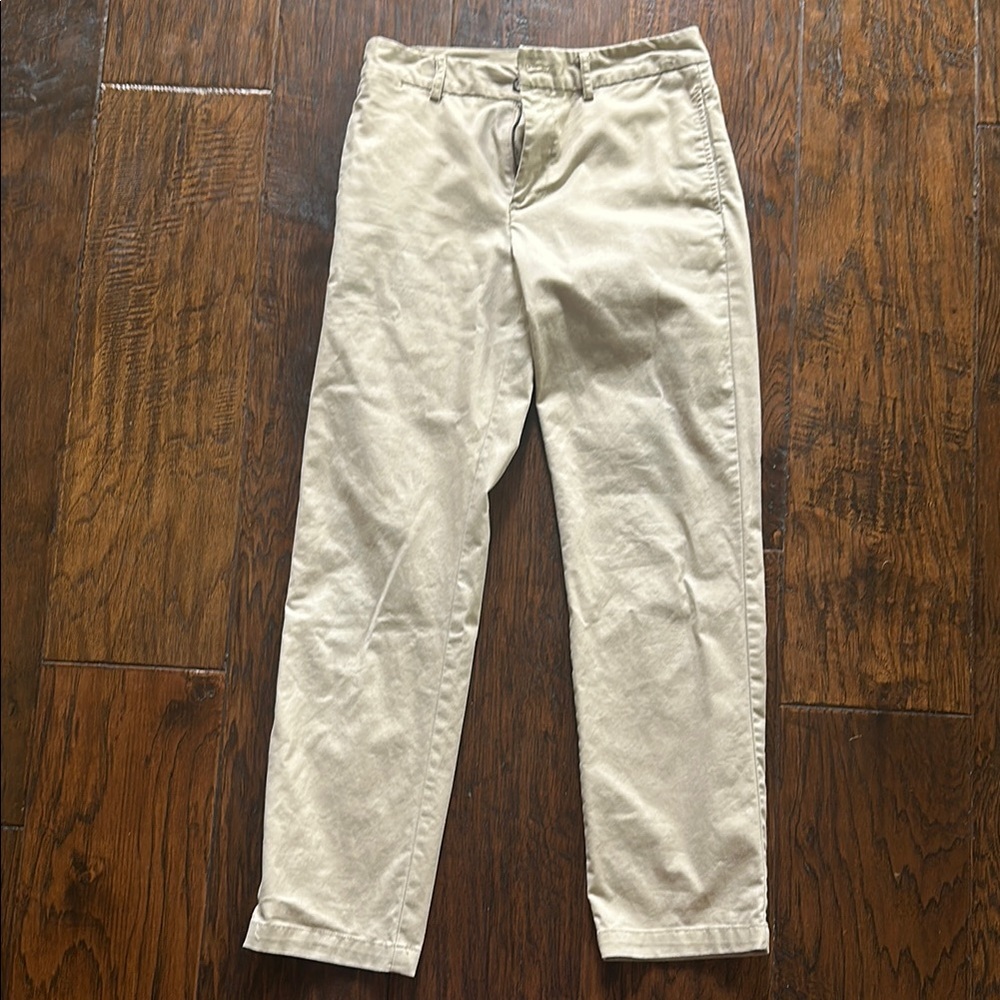 Polo by Ralph Lauren Light Beige Chinos with Relaxed Fit and Cotton Twill